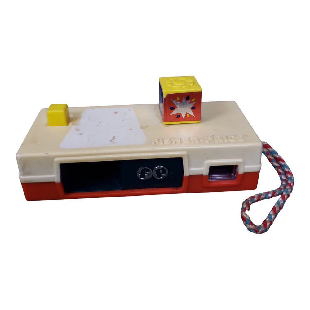 Vintage 1974‎ Fisher Price Toy Pocket Camera 464 Instamatic Zoo Trip Works